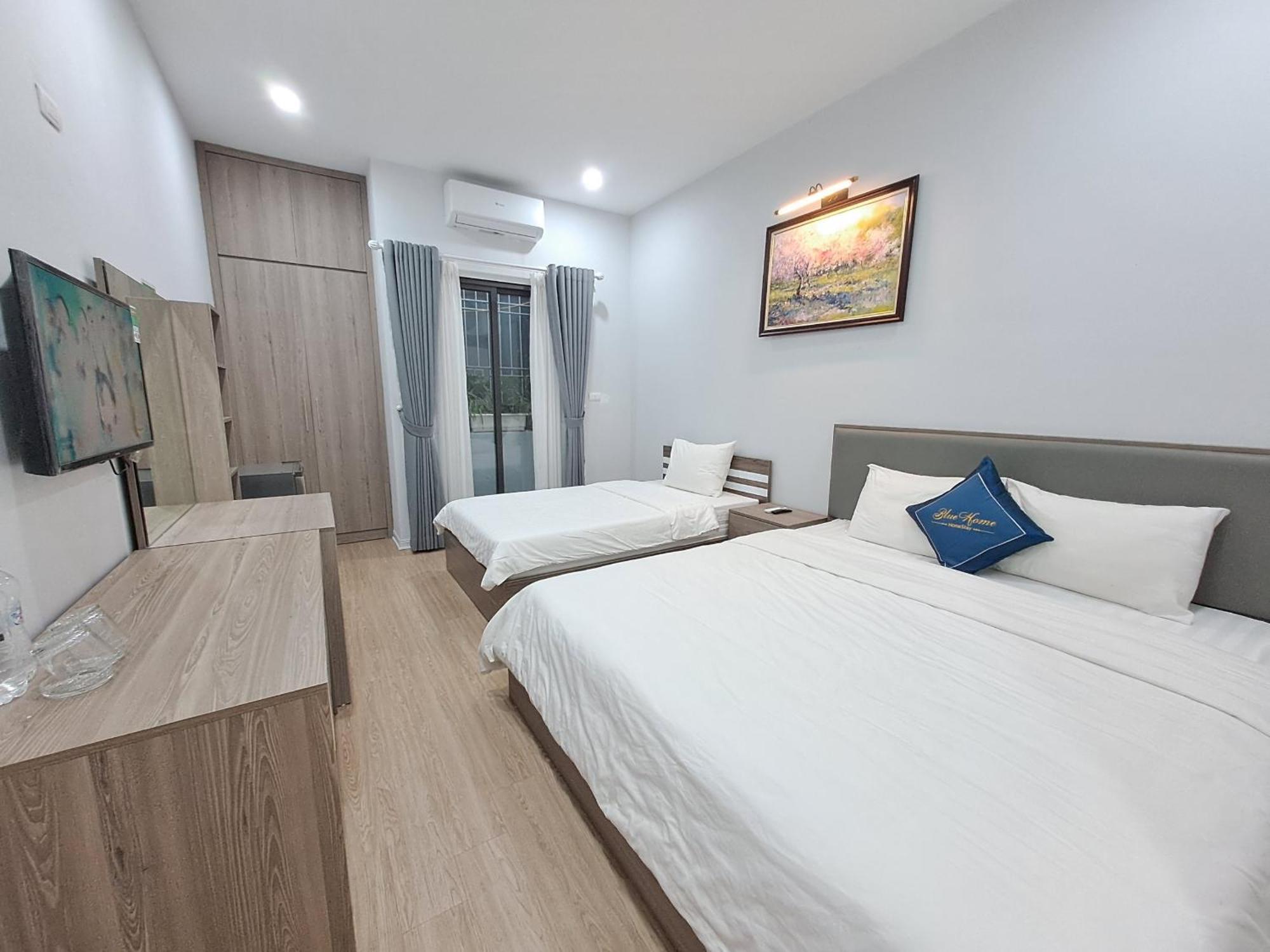 Blue Home Homestay Ha Noi ฮานอย ภายนอก รูปภาพ